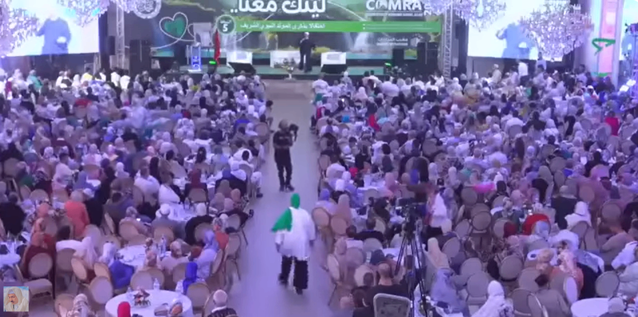 عرس نبوي في أرض المغرب.. مراسم استقبال حافلة للدكتور جابر بغدادي في مؤتمر "ليتك معنا"