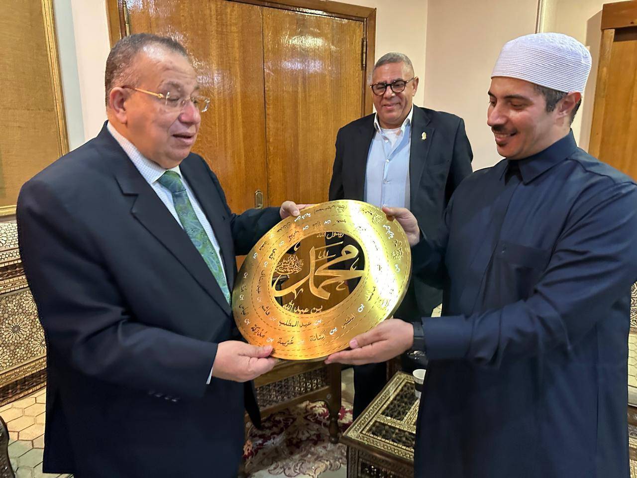 تعيين الشيخ جابر عضو اللجنه العلميه بنقابة الأشراف